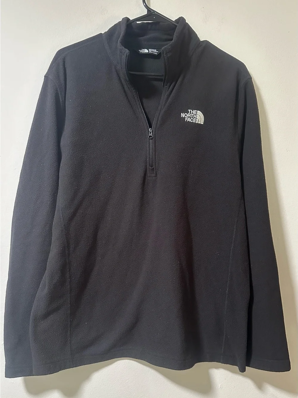 The North Face Black Half-Zip Fleece Pullover